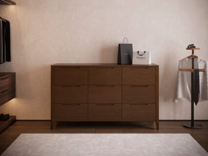 Комод Rivi Ruby 9 Орех светлый 1554