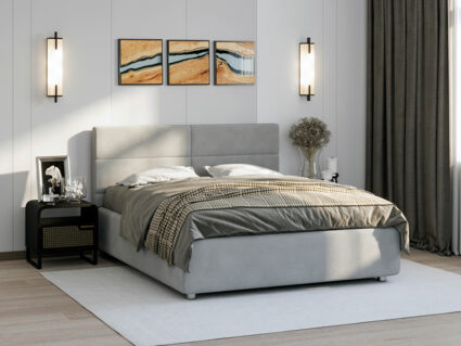 Кровать Nuvola Olivia 2.0 Nitro white (с подъемным механизмом) 251