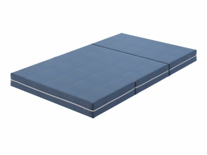 Футон DreamLine Eco (рогожка синяя) 34