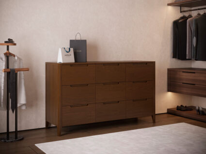 Комод Rivi Ruby 9 Орех светлый 1554