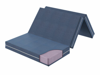 Футон DreamLine Eco (рогожка синяя) 34