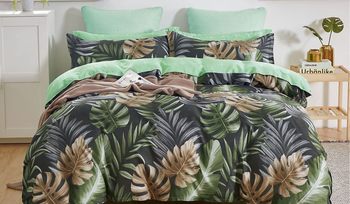 Комплект постельного белья зеленое Tango TPIG3-1182